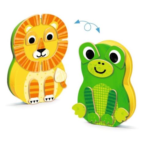 Joc Magnet Zanimals Djeco Creativitate 2+ Ani - imagine 2