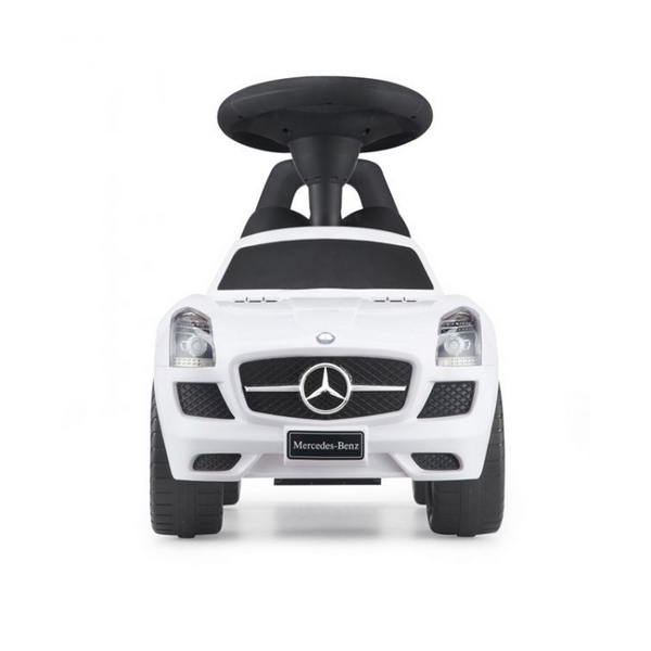 Ecotoys Masinuta Mercedes Benz SLS AMG Alb, cu Sunete - imagine 4