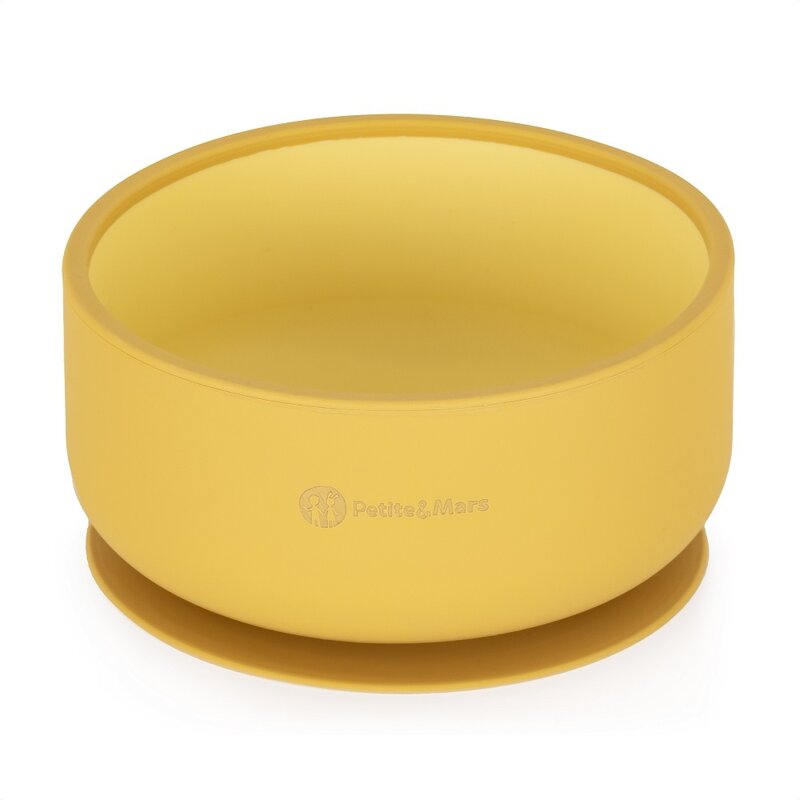 Bol Silicone Petite&Mars cu Ventuza 450ml