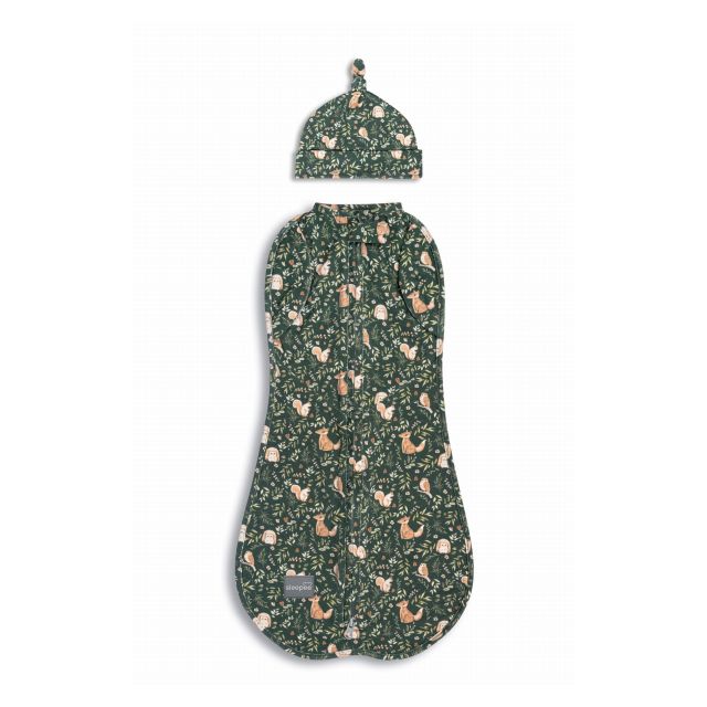 Swaddle Nor Pufos + Caciulita - Somn Linistit Bebe - imagine 7