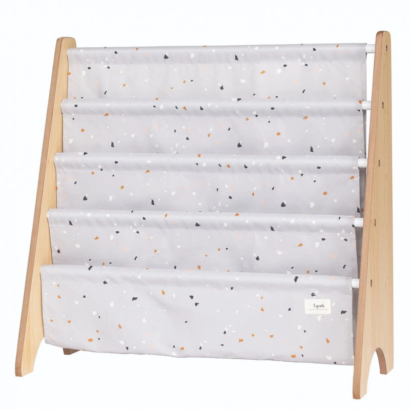 Raft Organizator Cărți 3 Sprouts Terrazzo