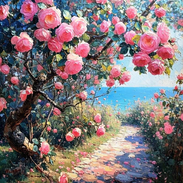 Tablou Goblen Diamante Patrate Krista, 50x40 cm