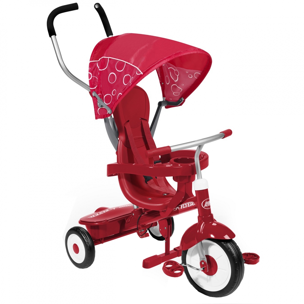 Tricicleta Radio Flyer 4 în 1 cu Control Direcție - imagine 8