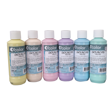 Guasa Lavabila Ocolor Sigura | 6 Culori Pastel