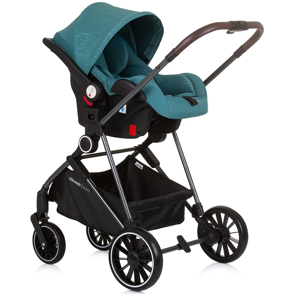 Carucior Chipolino Aura 3 in 1 Teal - imagine 3