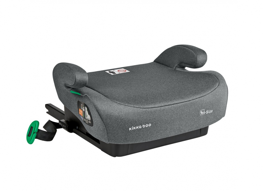 Inaltator KikkaBoo i-Tip cu Isofix Dark Grey - imagine 5