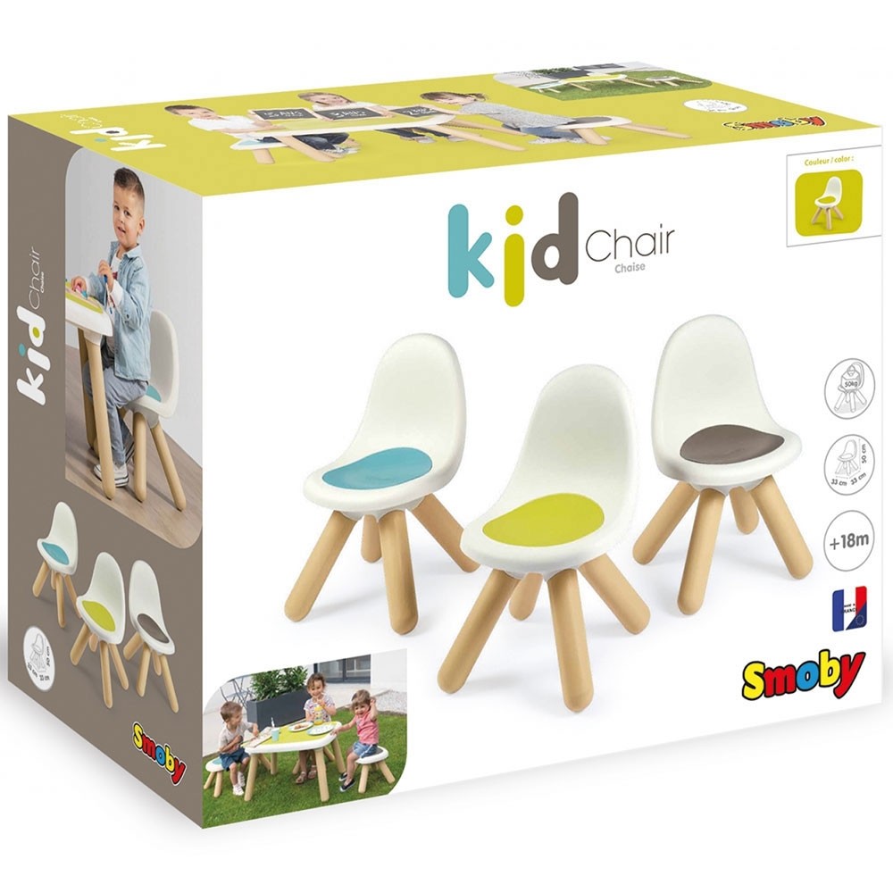 Scaunel Smoby Verde cu Spătar pentru Copii - imagine 3