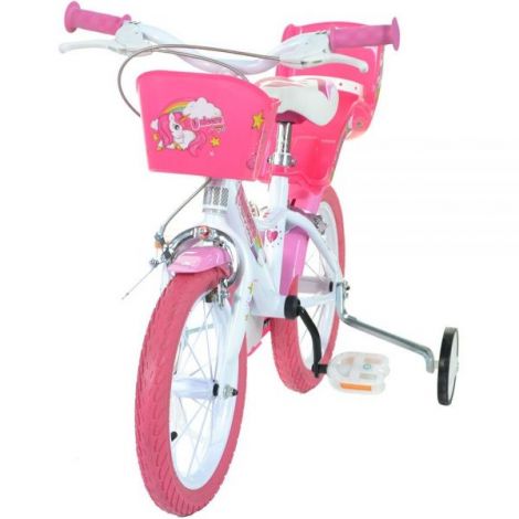 Dino Bikes Unicorn 14'' - Bicicleta copii 4-7 ani - imagine 4