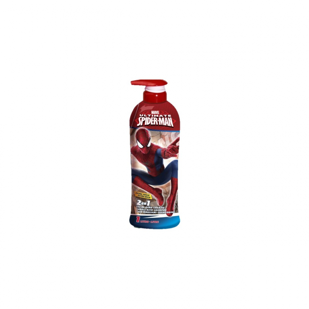 Gel de dus și șampon Spider-Man 2 în 1, 1000ml