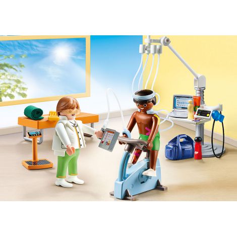 Playmobil Terapeut Fizic - Set Jucărie Medicală - imagine 3