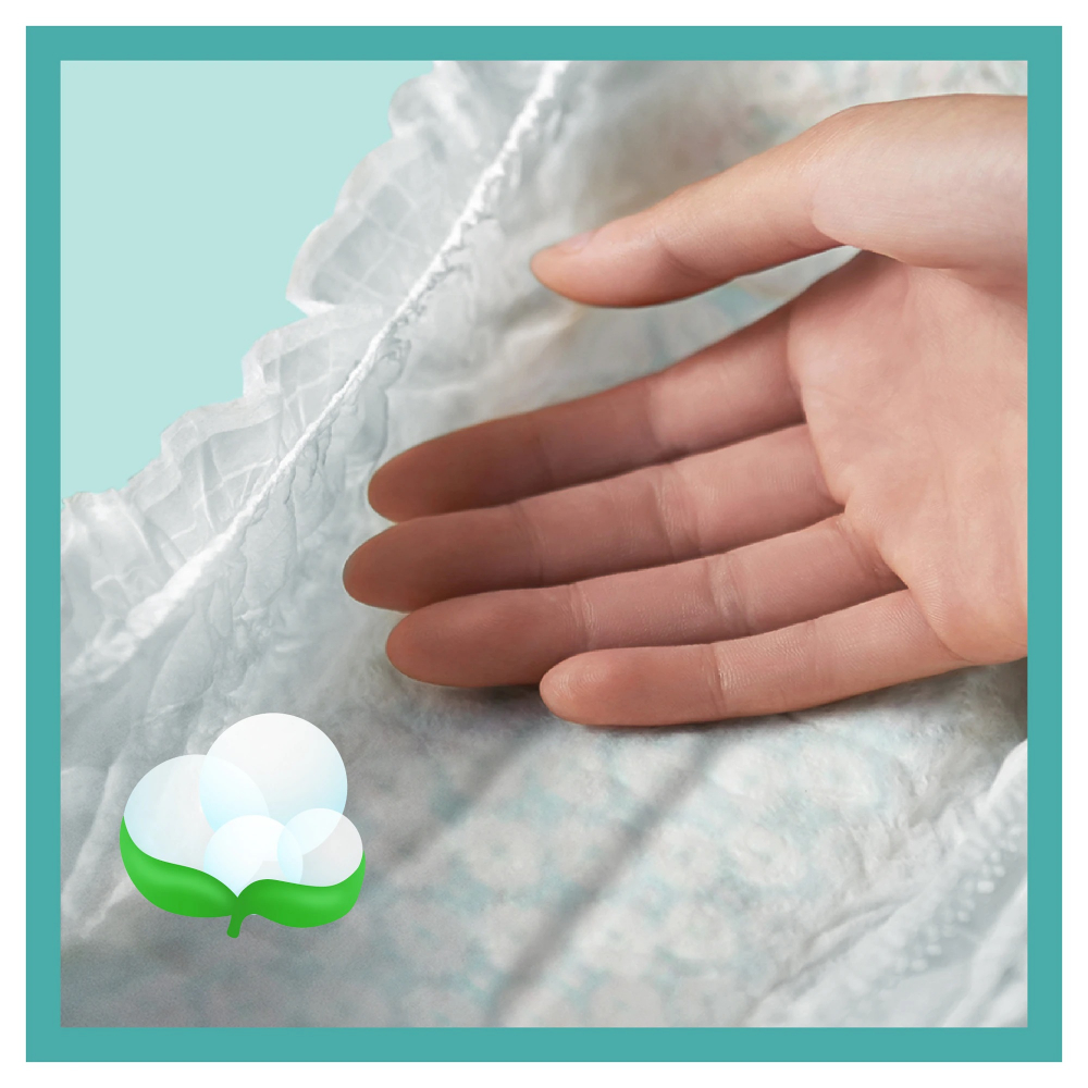 Pampers Active Baby 4 (9-14kg), 62 buc | Uscați și confortabili