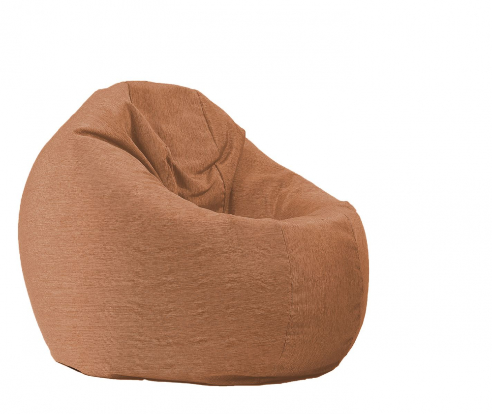 Fotoliu Pufrelax Relaxo XL Terracotta, Husă Detașabilă - imagine 4