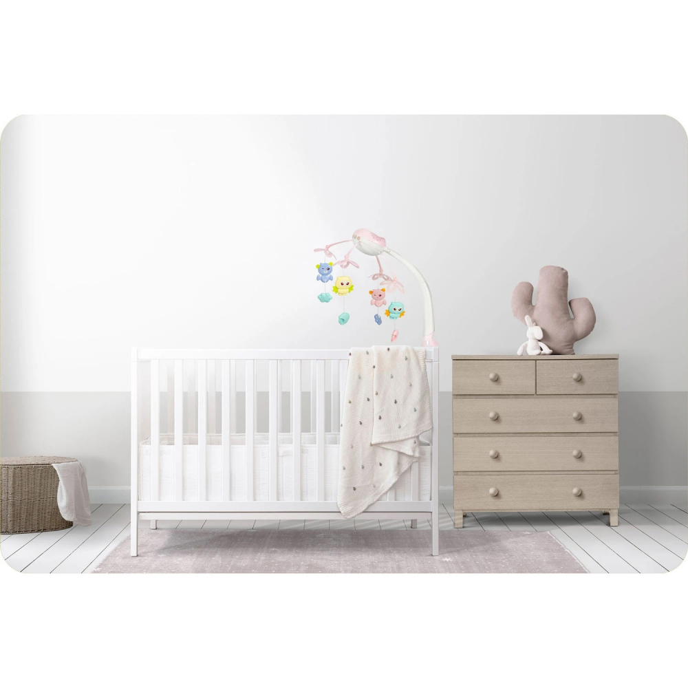 Carusel Muzical Ricokids 2in1 cu Proiector și Telecomandă - imagine 7
