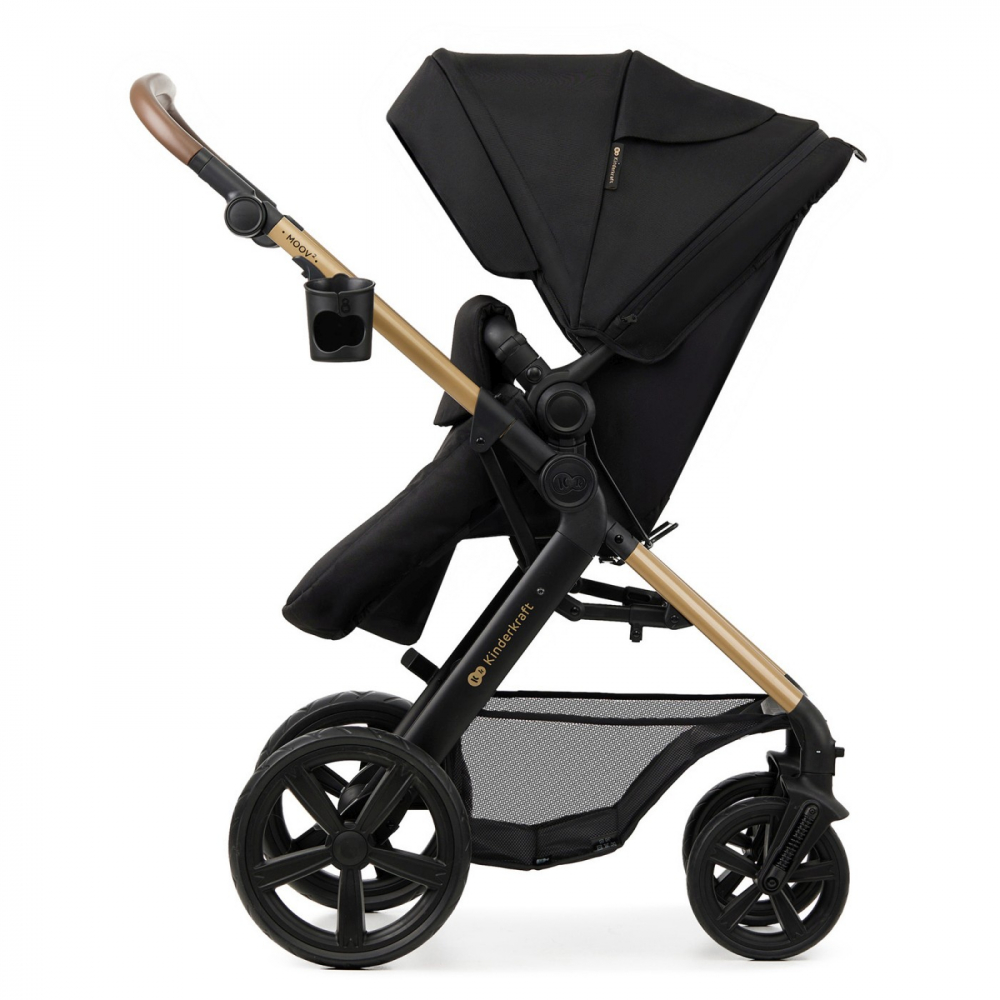 Carucior 3 in 1 Kinderkraft Moov 2 Black - imagine 10