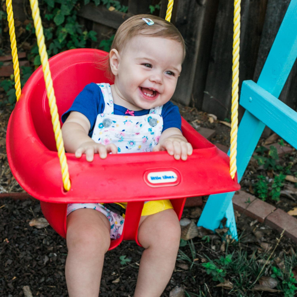 Leagan Little Tikes cu spatar inalt