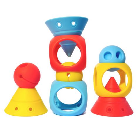 Building Genius Moluk | Set Senzorial Constructie 9 Piese