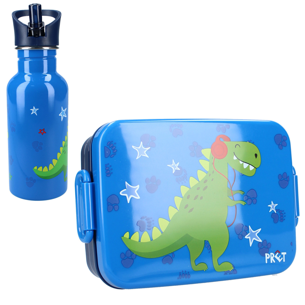 Set lunchbox Vadobag + Bidon 500ml Albastru - imagine 2