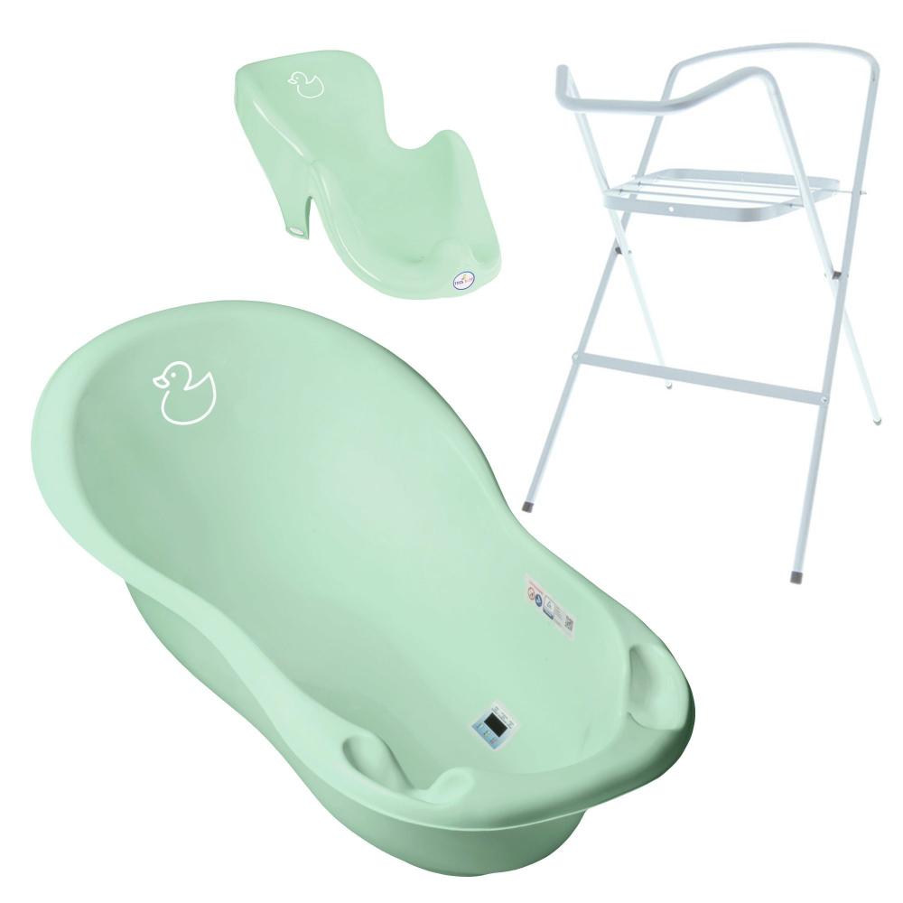 Cadita Bebe 102 cm cu Suport Tega Baby | Senzor Temp - imagine 2