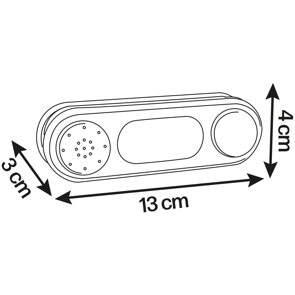 Sonerie Electronica Smoby Doorbell Gri pentru Casuta Copii - imagine 2