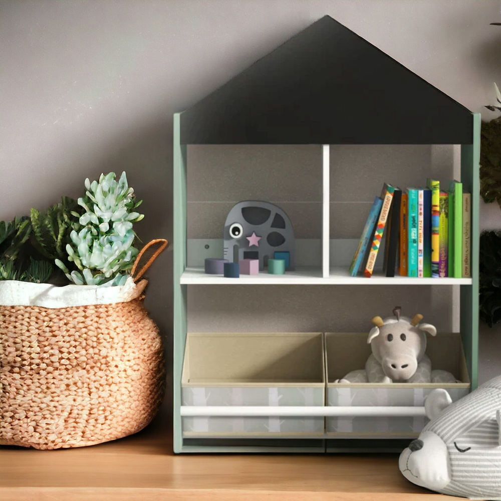 Organizator lemn Ginger Home cu tabla Forest - imagine 5