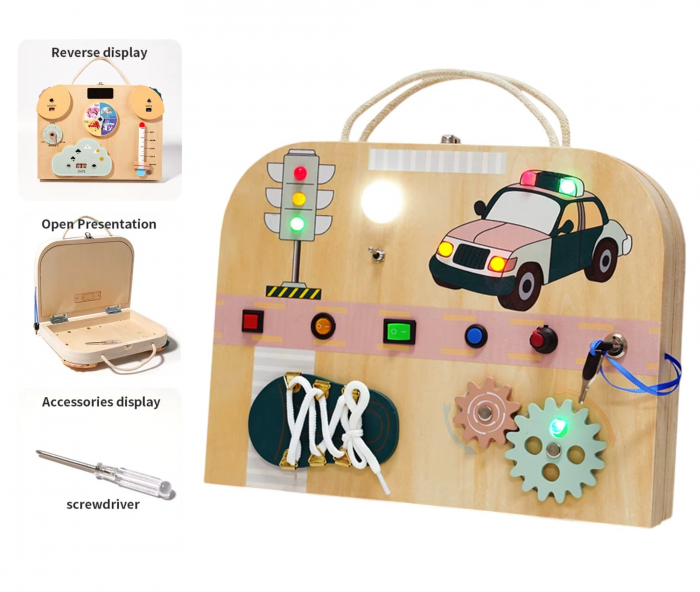 Busy Board Trafic Krista | Joc Montessori Lemn