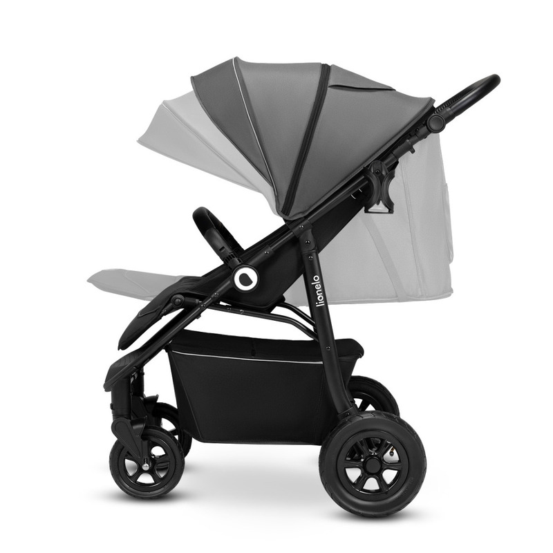 Carucior Sport Lionelo Natt Gri 0-22kg - imagine 9