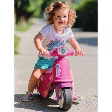Scuter Smoby Pink pentru Copii 1.5+ Ani - imagine 6