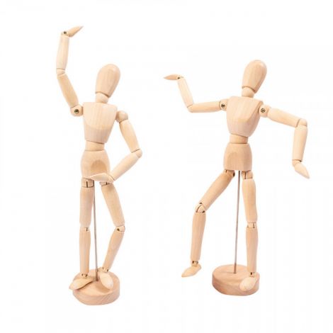 Figurină articulată Playbox pentru desen și pictură - imagine 2