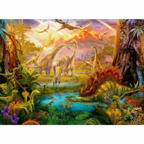 Puzzle Dinozauri 500 piese Ravensburger - imagine 3