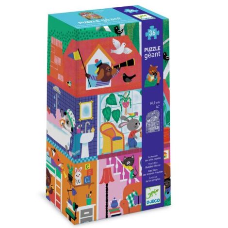 Puzzle Djeco Casa Prieteni | Gigantic | 36 piese
