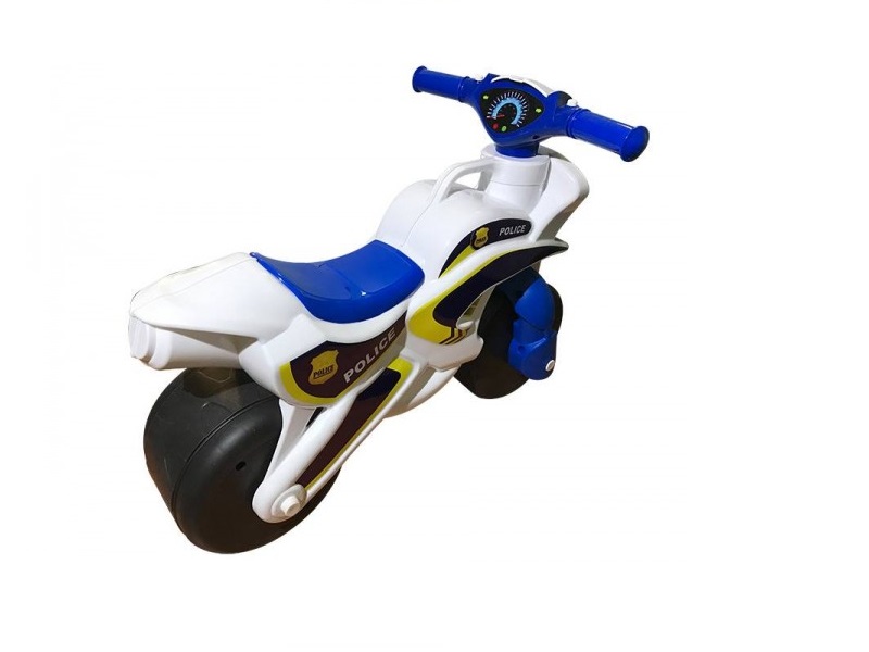 Motocicleta Police Music Mykids Albastră - imagine 2