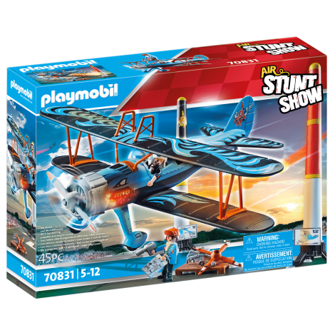 Playmobil Biplan Phoenix - Spectacol Acrobatic