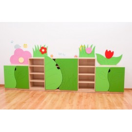 Set mobilier gradinita Poienita Novum, 5 piese - imagine 2