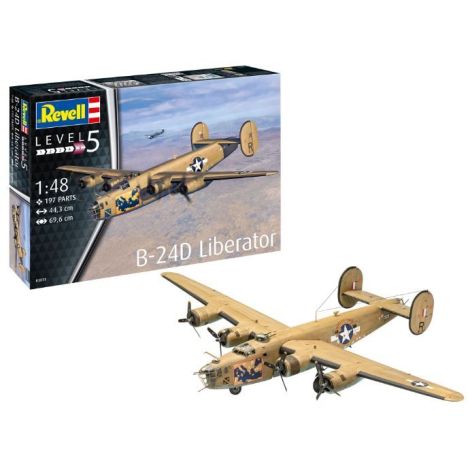Revell B-24D Liberator - Machetă detaliată