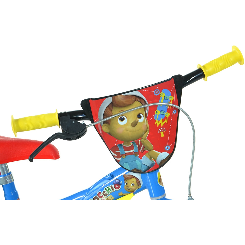 Bicicleta Dino Bikes Pinocchio 12" cu accesorii - imagine 3