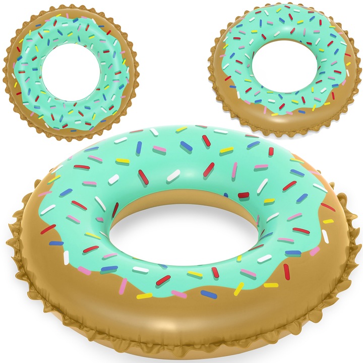 Colac Gonflabil Bestway Green Donut 91 cm