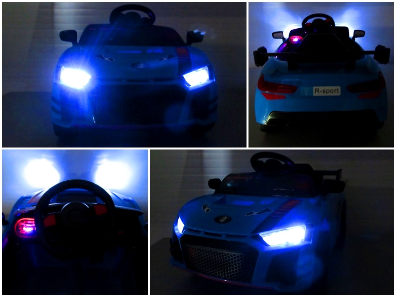 Masinuta Electrica Cabrio A1 Albastru | Autokids - imagine 5