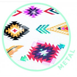 Set abțibilduri Djeco Western | Stickere metalice - imagine 2