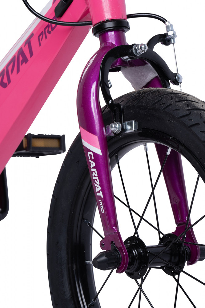 Carpat PRO Bicicleta 16" Copii 4-6 Ani Roz - imagine 2