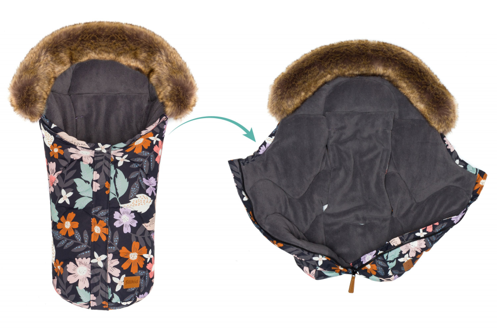 Sac iarnă Lhotse Fillikid cu design Flowers