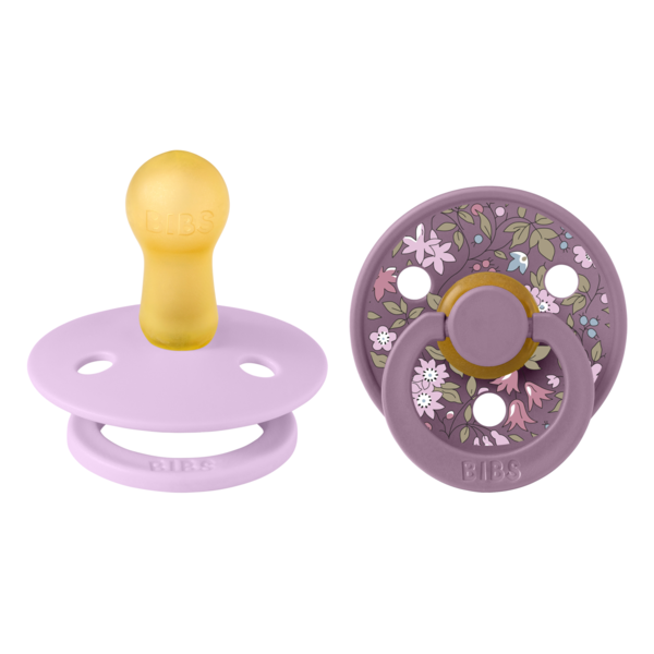 Set 2 Suzete BIBS Latex, Tetină Rotundă, 6 Luni+ - imagine 5