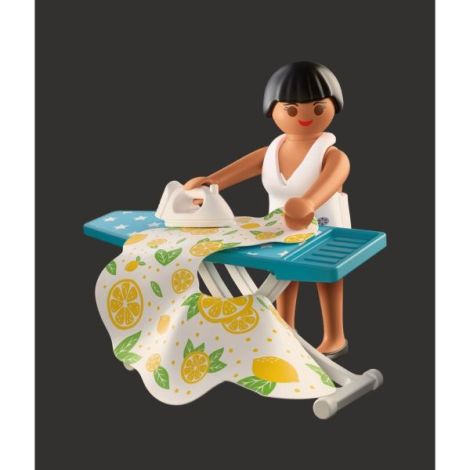 Playmobil Figurina cu Masa de Calcat | Jucarie Rol - imagine 5