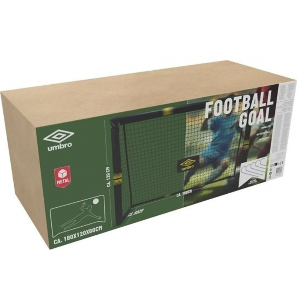 Poartă Fotbal Umbro Pro Tech Metalică 300x200cm - imagine 4