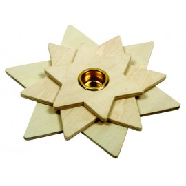 Suport Lumânare Decorativ Star Beleduc - imagine 2