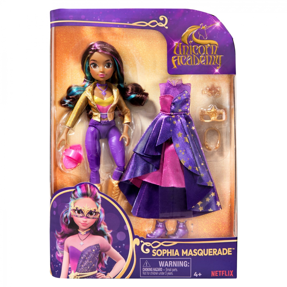 Păpușa Sophia Masquerade - Unicorn Academy