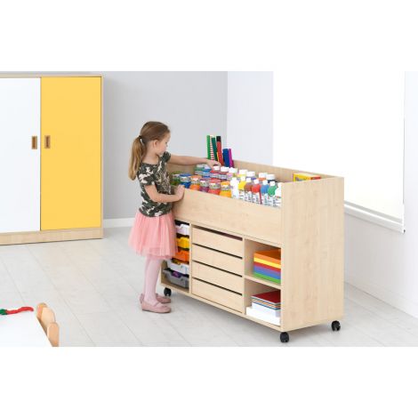Dulap mobil TFAW Moje bambino - depozitare școală - imagine 11