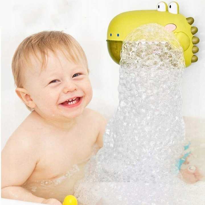 Jucarie Baie Crocodil Baloane Sapun Ikonka - imagine 4