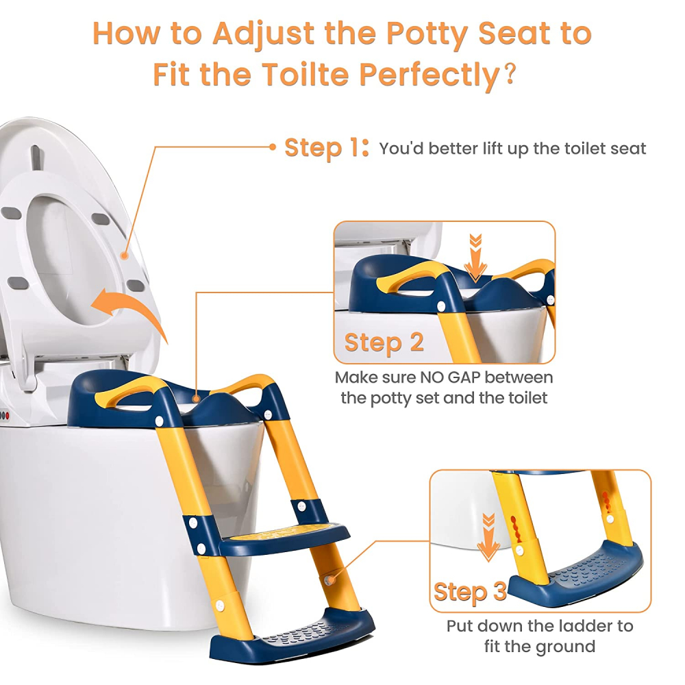 Reductor Toaleta Little Mom Safe Grey cu Manere - imagine 6