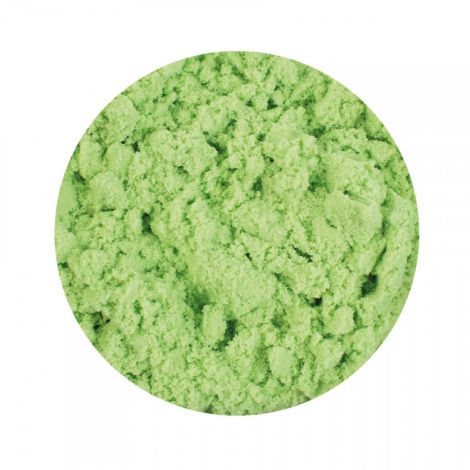 Nisip Kinetic Verde Lime Playbox 1kg - Joc Creativ - imagine 3