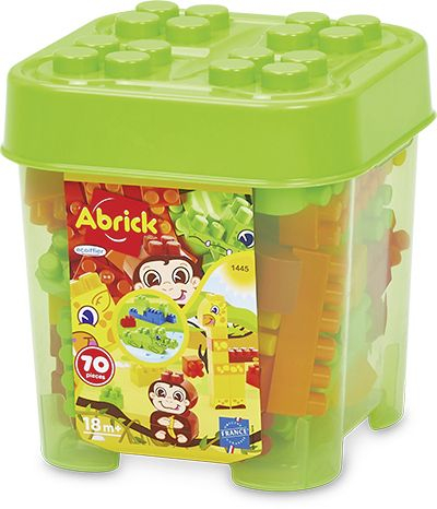 Ecoiffier Abrick Animale 70 piese Set Constructie